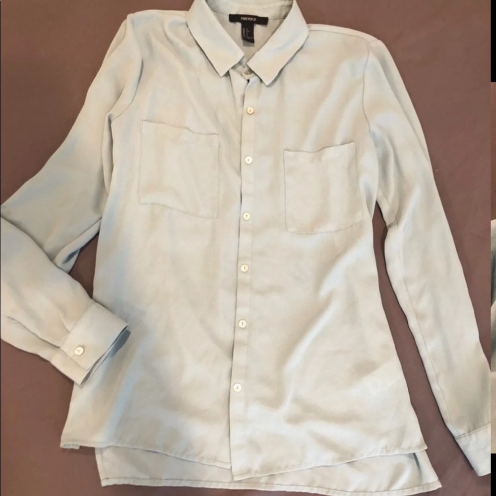 🐤Mint blouse S - Picture 4 of 6